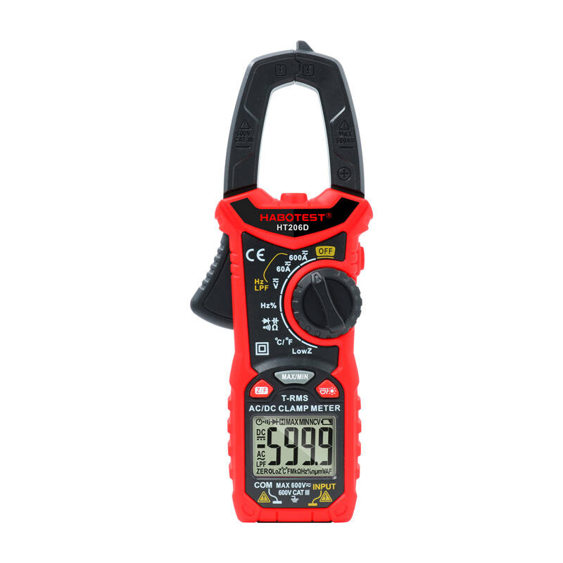 Clește ampermetric digital Habotest HT206D pentru măsurători electrice