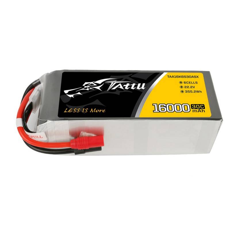 Baterie LiPo RC Tattu 16000mAh, 22.2V, 6S, 30C, AS150+XT150