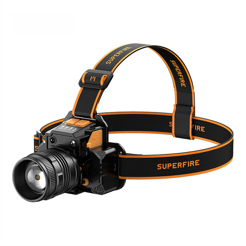 Lanternă frontală Superfire HL58 pentru camping și lucru