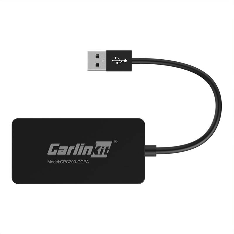 Adaptor CarPlay wireless Carlinkit CCPA pentru Apple CarPlay și Android Auto, negru