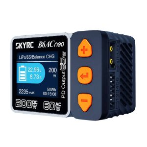 Încărcător acumulatori RC SkyRC B6AC Neo, AC/DC, negru