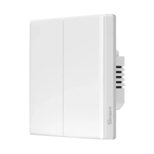 Întrerupător smart SONOFF TX T5 2C, Wi-Fi, 2 canale