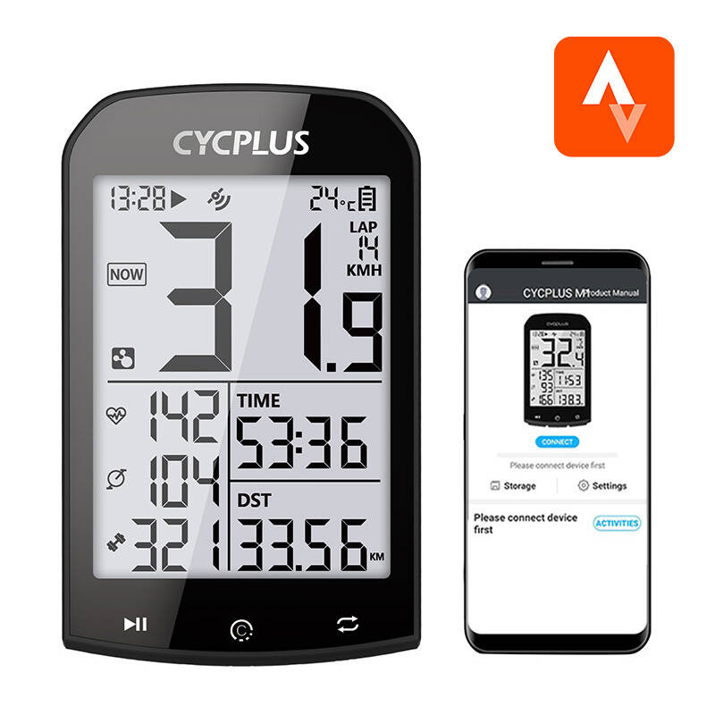 Computer bicicletă GPS Cycplus M1, ecran LCD 2.9 inch
