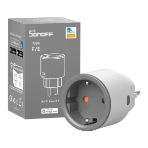 Priză inteligentă SONOFF S60TPF, Wi-Fi, monitorizare consum