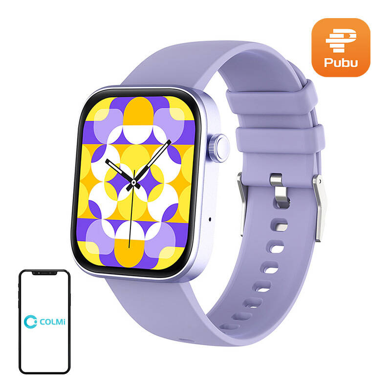 Smartwatch COLMI P71, violet
