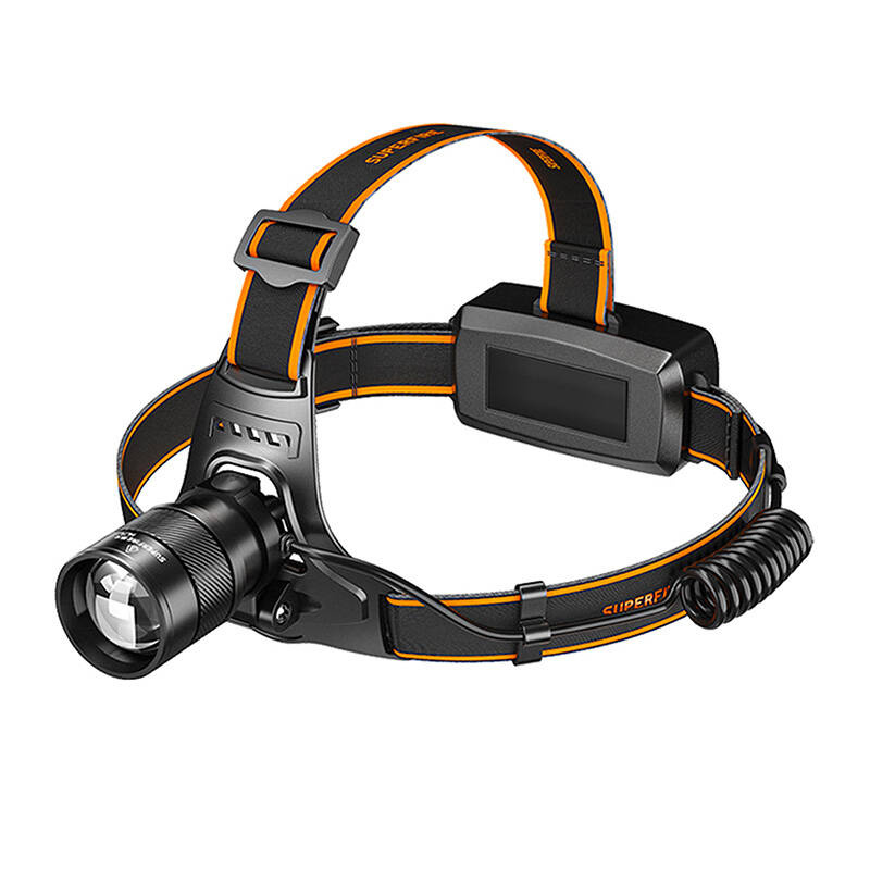 Lanternă frontală UV Superfire HZ01, lumină albă și UV 395nm