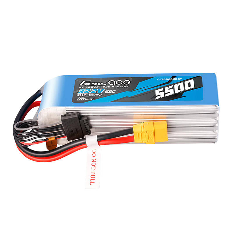 Acumulator LiPo Gens Ace G-Tech, 5500mAh, 22.2V, 60C, XT90