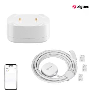 Kit senzor inundații SONOFF SNZB-05P ZigBee cu cablu WLDC200