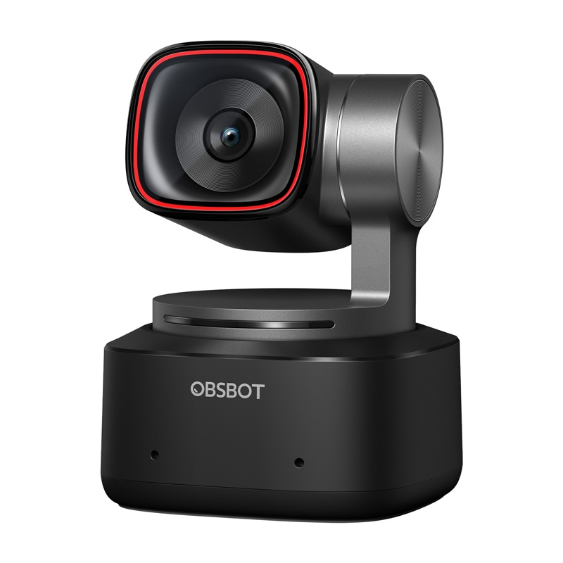 Cameră web OBSBOT Tiny 2, AI tracking, negru