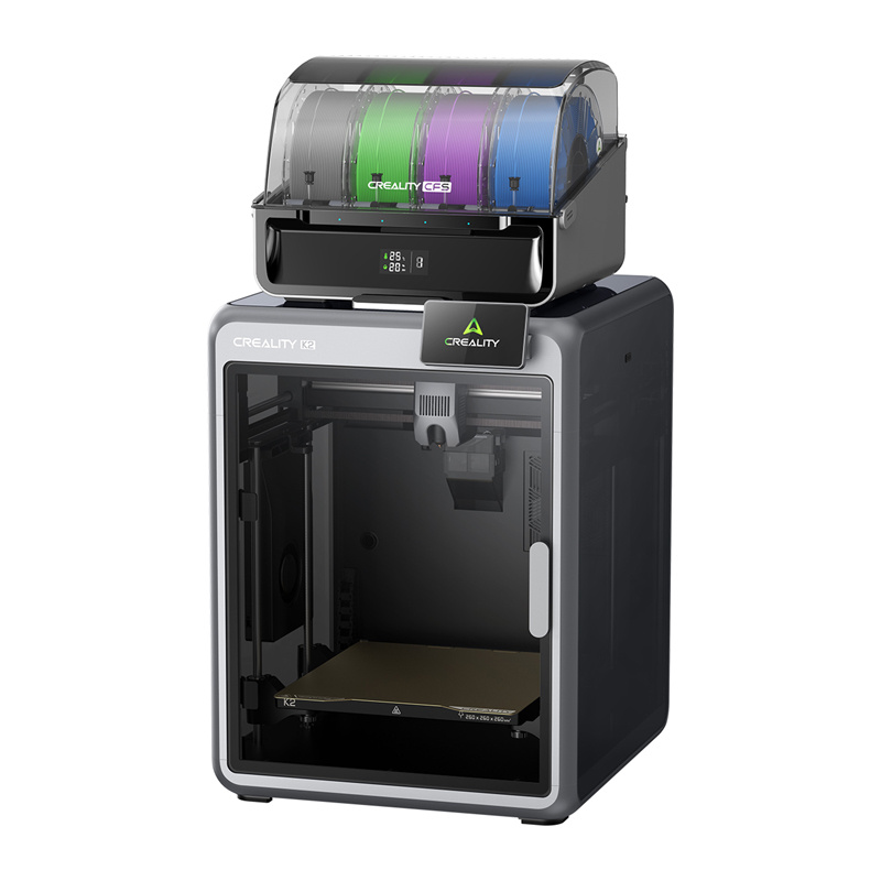 Imprimantă 3D Creality K2 Combo cu sistem CFS, imprimare multicoloră și 600 mm/s