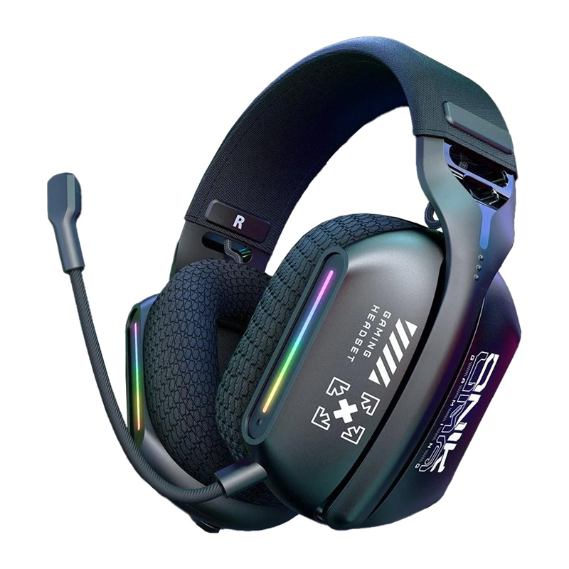 Căști gaming ONIKUMA GT808 cu conectivitate versatilă, negru
