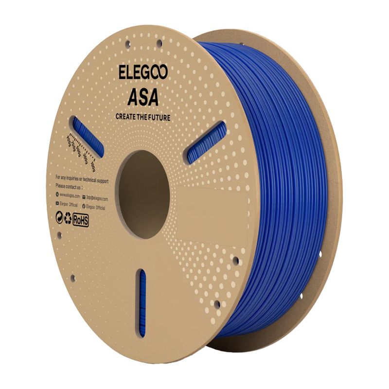 Filament 3D ELEGOO ASA, 1.75 mm, albastru, pentru exterior