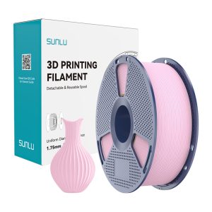 Filament 3D SUNLU PLA Classic, 1.75 mm, 1 kg, roz sakura