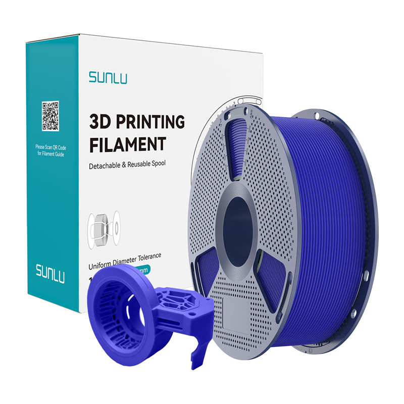 Filament 3D SUNLU PETG High-Speed Matte, 1.75 mm, 1 kg, alb