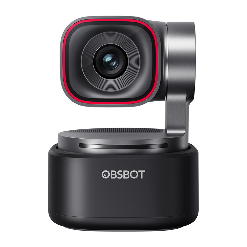 Cameră web OBSBOT Tiny 3 4K cu AI Tracking, gimbal și control vocal