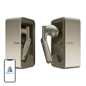 Căști de traducere TIMEKETTLE W4 cu senzor Bone-Voiceprint, aurii