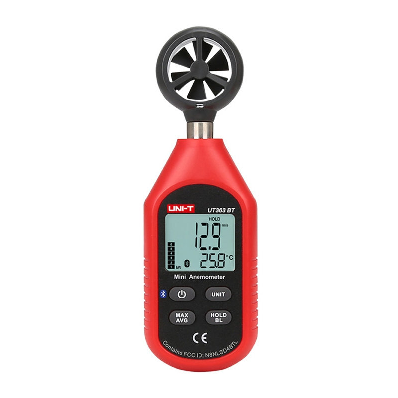 Anemometru mini UNI-T UT363BT, Bluetooth, măsurare viteză aer