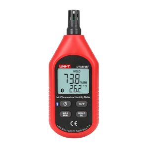 Termohigrometru mini UNI-T UT333BT, Bluetooth, temperatură și umiditate