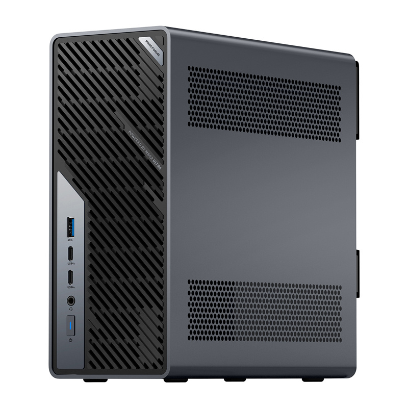 Mini PC MINISFORUM 02 Ultra cu Intel Core Ultra 9 285HX, performanță AI și format compact