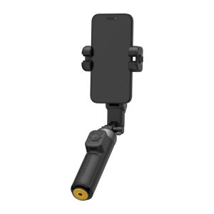 Mini gimbal AOCHUAN M3 Pro cu senzor AI, 4-în-1, RGB și extensie 66 cm, negru