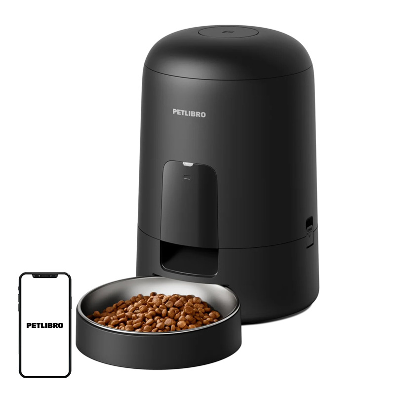 Distribuitor automat de hrană Petlibro Air, negru