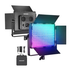 Panou LED video Neewer RGB1200, RGB, intensitate reglabilă