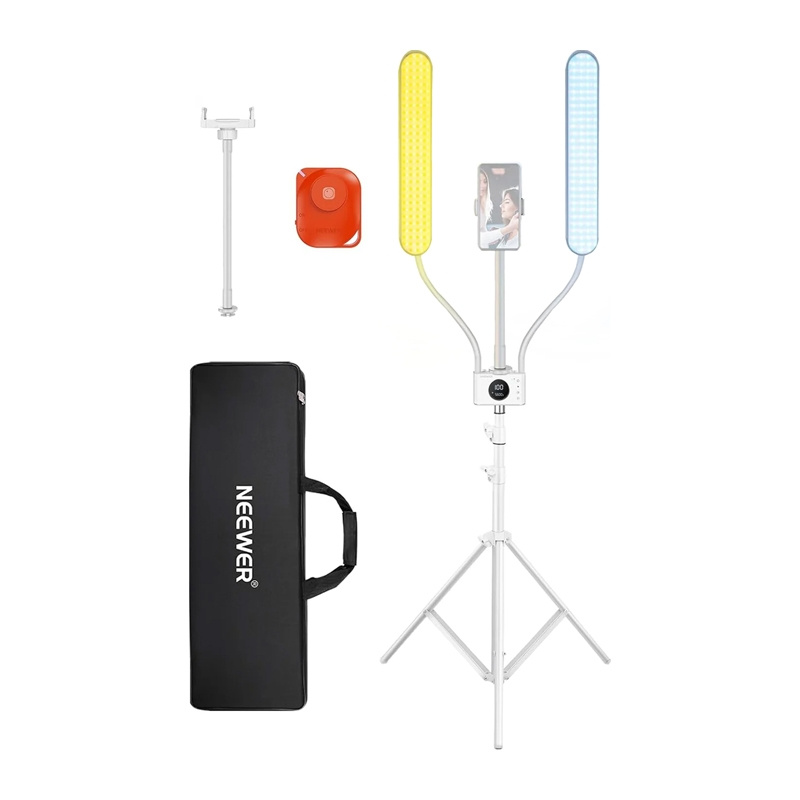 Set iluminat LED Neewer BH40B pentru beauty, video și studio