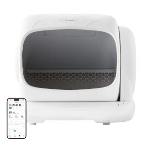 Litieră automată UBPet C41 pentru pisici, cu autocurățare