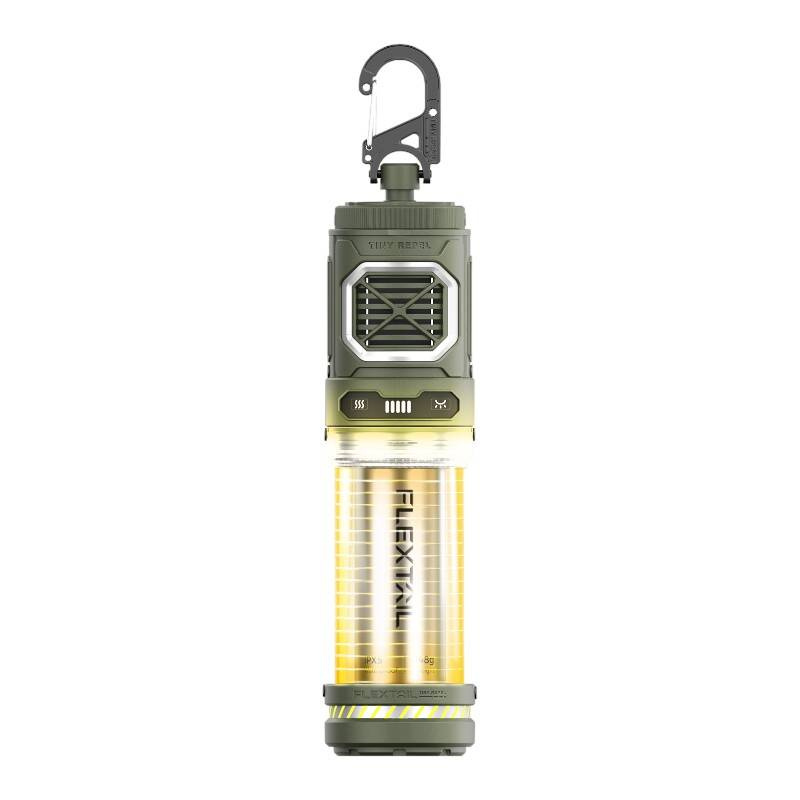 Repelent țânțari Flextail Tiny Repel S, portabil 3 în 1, verde
