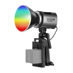 Lampă LED RGB Neewer MS60C, portabilă, pentru video și foto